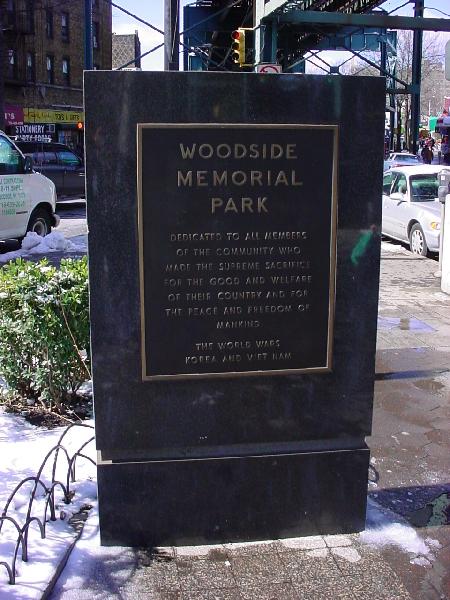 Zoom on the image : Woodside Memorial